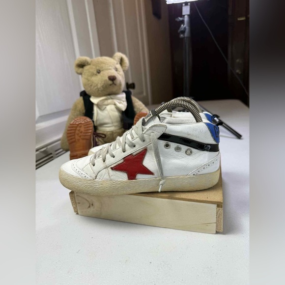 Golden Goose MidStar Sneakers - White Sneakers, Shoes Sz 38 / US 8 - Picture 14 of 15